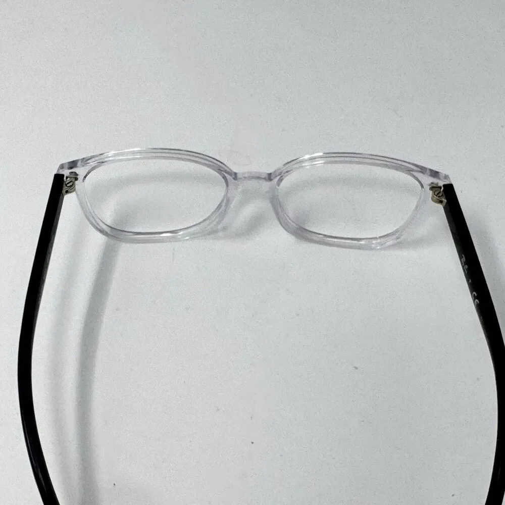 Ray-Ban RB1598 3541 Transparent Black Kids Eyeglass Frames 49-16-130